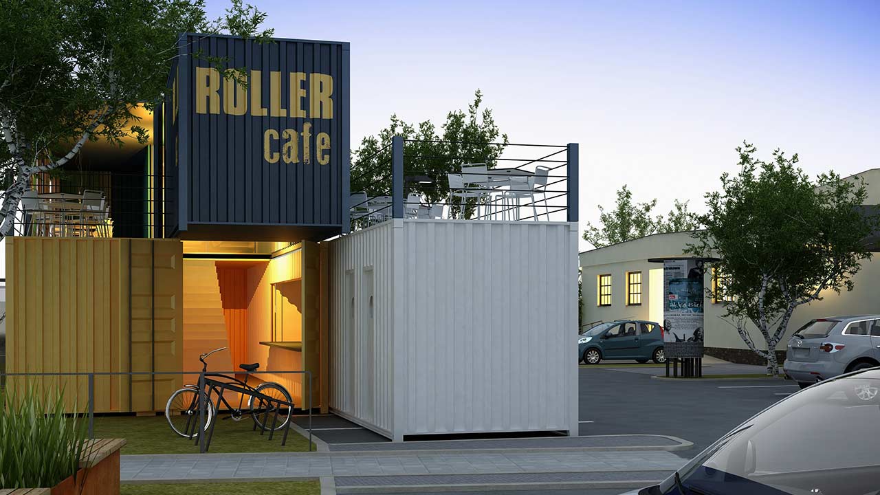 Roller cafe.